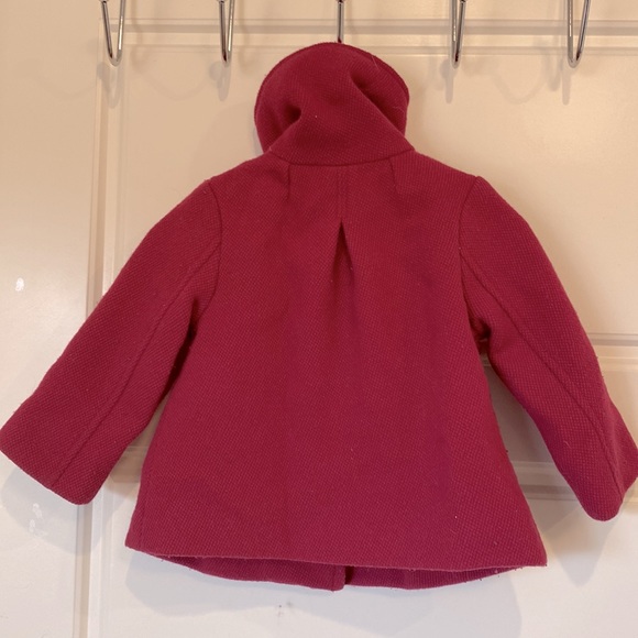 Magenta Fall Baby Girl coat - Picture 3 of 4